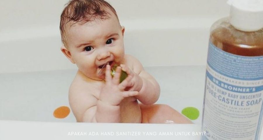 hand sanitizer yang aman untuk bayi