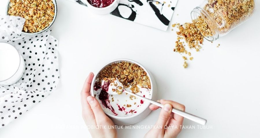 makanan probiotik untuk meningkatkan daya tahan tubuh