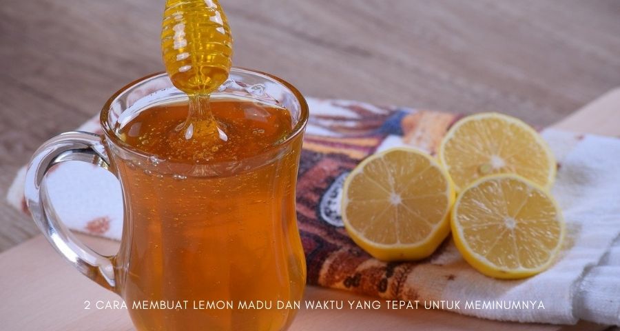 cara membuat lemon madu