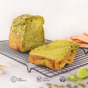 roti wheatgrass organik makanan sehat dan bergizi